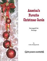 America's Favorite Christmas Carols arranged for Strings P.O.D. cover